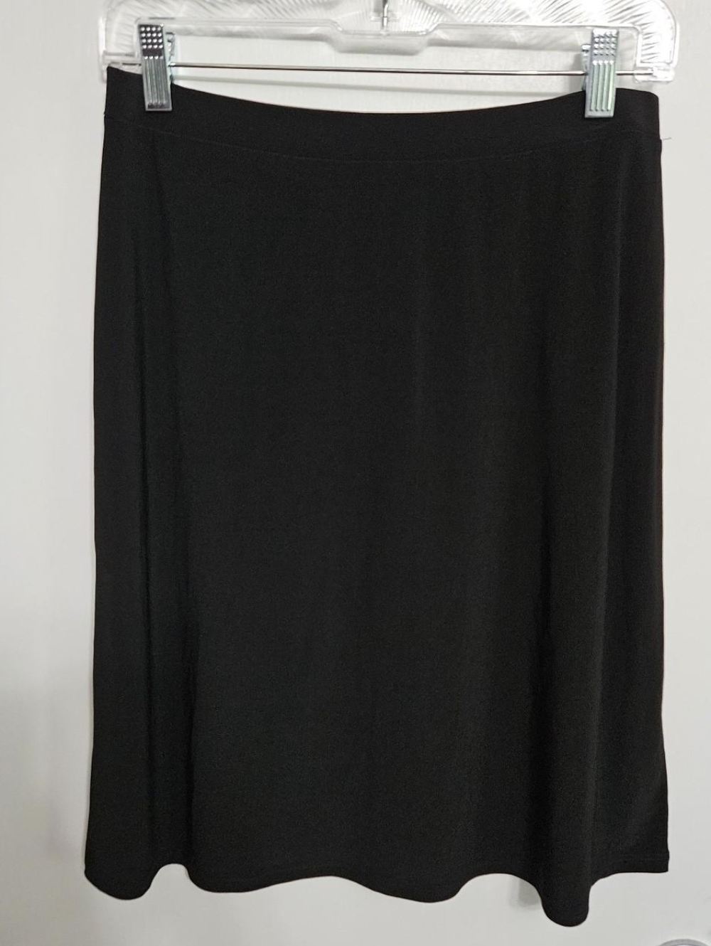 Tailor B. Moss Black Knee Length Stretch Skirt Size Small